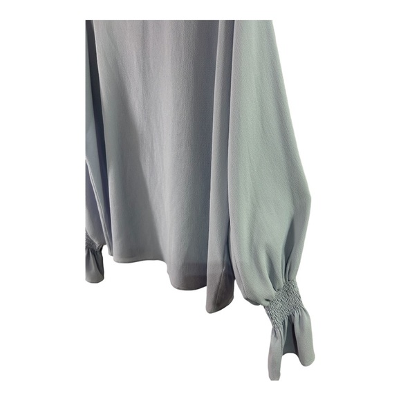 Vince Camuto Spring Romance Blouse Size Small Lilac Color P503 - Picture 4 of 7